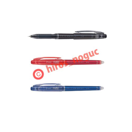Pilot FriXion Erasable Gel Pen 0.4mm , frixion point 04, Black Blue Red 3color