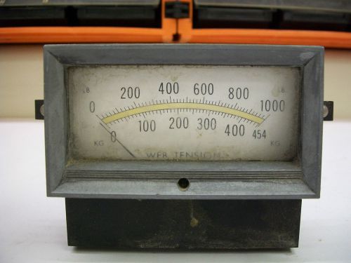 GE CHRISTIE LABORATORIES ANALOG WEB TENSION METER 48/6/055/0010/824