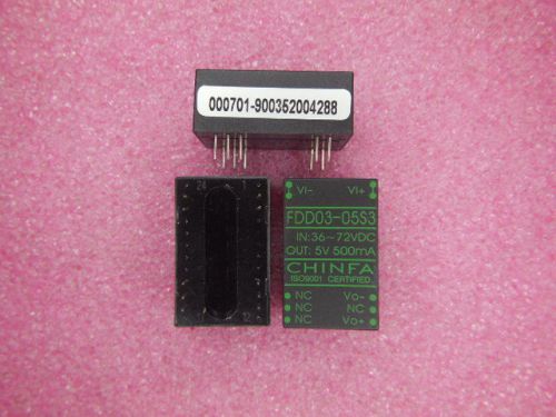 300 PCS CHINFA FDD03-05S3 48VDC/5VDC 3W