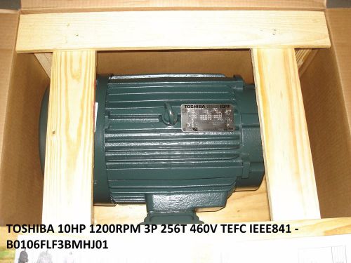 Toshiba Motor 10HP 1200RPM 460V 3 Phase