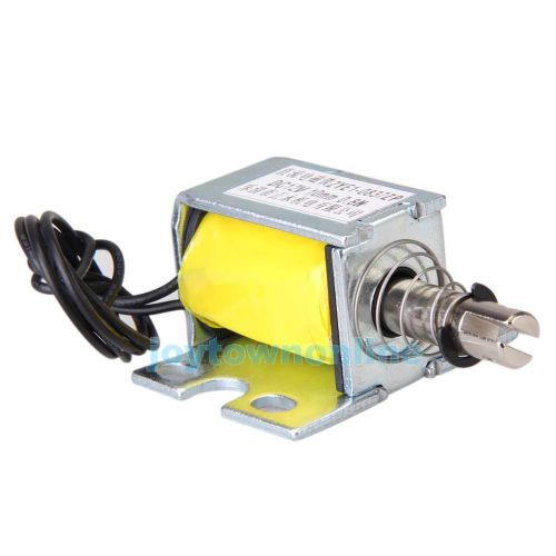 New dc 12v push type open frame actuator solenoid electromagnet 0.8n zye1-0837zp for sale