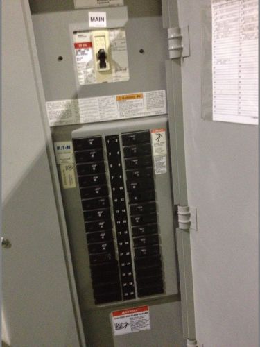 Cutler hammer prl1a panel board bked225b main 225a subfeed circuit breaker kit for sale