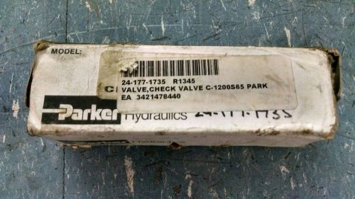 NIB Parker C1220S65 Check Valve