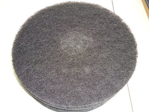 PRO LINK INDUSTRIAL 15&#034; BLACK HIGH QUALITY PROFESSIONAL STRIPPING PADS 5 PER BOX