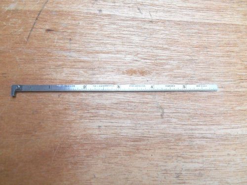 Starrett No.610N hook rule 6&#034;