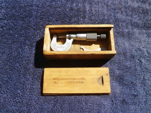 STARRETT OUTSIDE MICROMETER  MODEL No.232    0-1/2 INCH