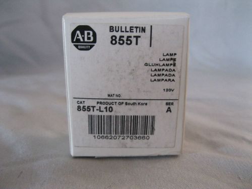 ALLEN BRADLEY LAMP 855T-L10 SER A   ***** LOT OF 11 *****