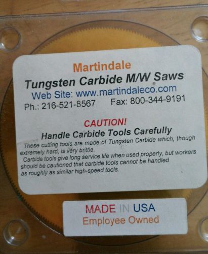 Martindale cut saw blade