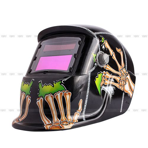 New Pro Solar Skull Auto Darkening Welding Helmet Mask Grinding Welder Mask Hot