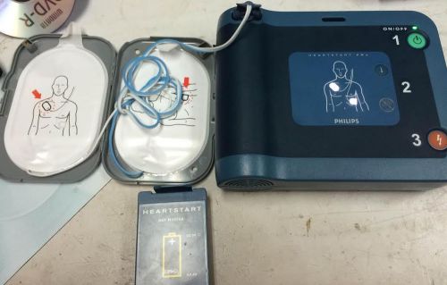 Philips heartstart frx defibrillator aed for doctors &amp; emergencey departments for sale