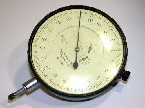 STARRETT LARGE 3 5/8&#034; DIAL .0001 INDICATOR 656-617