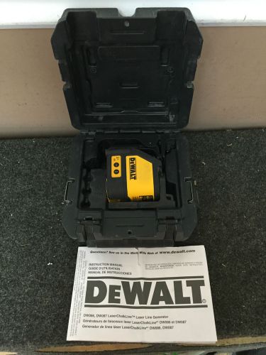 Dewalt DW087 Horizontal and Vertical Self-Leveling Line Laser 2 Beam