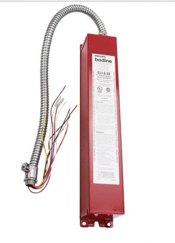 Bodine eli-s-20 eli series emergency lighting inverter, 120/277 vac, 90 min. for sale