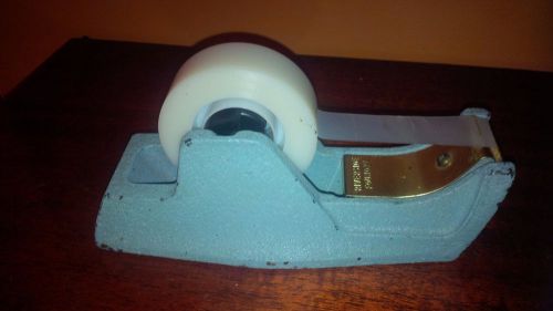 VINTAGE RIVERSIDE FOUNDRY TAPE DISPENSER CAST IRON  INDUSTRIAL ART DECO ANTIQUE