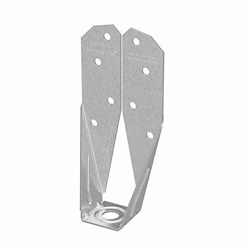 Simpson strong tie dtt2z-sds2.5 zmax galvanized 14-gauge 2x deck tension tie for sale