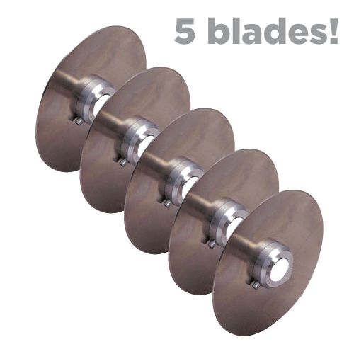 5 allied metal mdc4 4.25&#034; stainless steel blade for disc cutter for sale