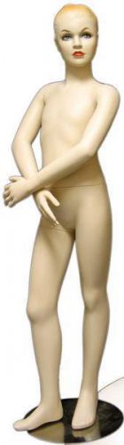 Mn-087 fleshtone young teenage girl mannequin in dance pose 4&#039; 7&#034; for sale