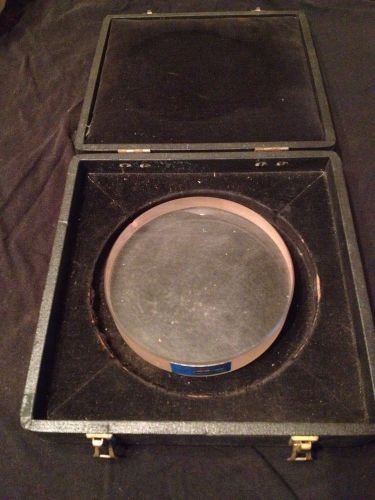 Vintage ACME Scientific affiliate of acme industrial Co Optical Flat Disc