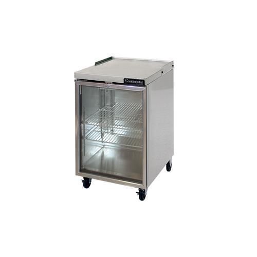 Continental Refrigerator BBC24-SS-GD Back Bar Cabinet, Refrigerated