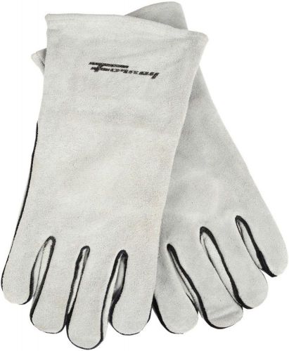 Forney 53429 Split Leather Men&#039;s Welding Gloves, Grey, X-Large