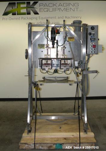 Used- westlund tamper evident bander, model 600-b. approximately 70 to 140 appli for sale