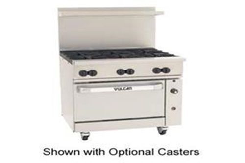 Wolf C36S-2B24G Challenger XL™ Restaurant Range Gas 36&#034; (2) Burners (1) 24&#034;...