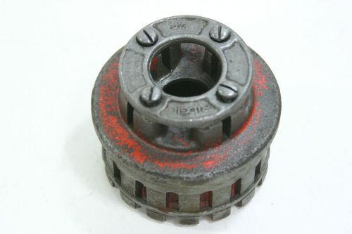 Ridgid 12R 3/4&#034; NPT Pipe Threader Drop In Die Head 12-R Needs Chasers