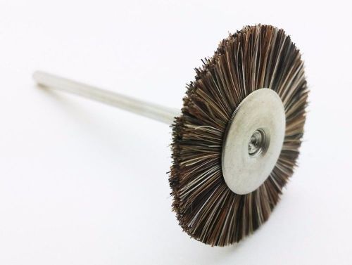 10x polishing dental lab brush wheel with natural horse hair for sale