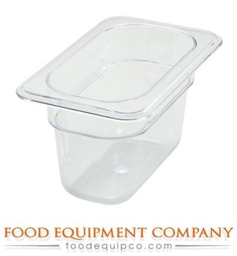 Winco sp7904 poly-ware™ food pan, 1/9 size, 4&#034; deep - case of 72 for sale