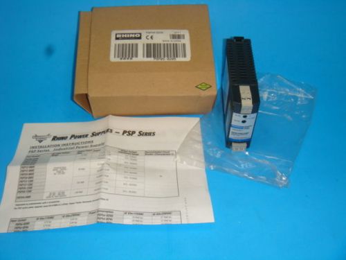 1 new rhino power supply psp05-020s, .25-.3amp 100-240v 20w, new in factory box for sale