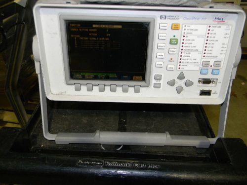 Agilent OmniBer 717 Communications Analyzer Options 110, 131, 120 (37717C)