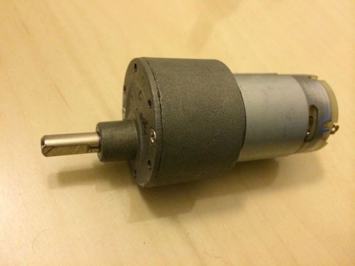 300 RPM Geared DC Motor 12V