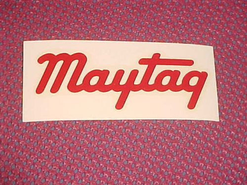 Maytag Decal Gas Engine Wringer Washer Machine   Racer