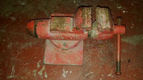 Vintage wilton vise 350 _ 101160 _ 3 1/2&#034; jaws open 6 1/2&#034; for sale