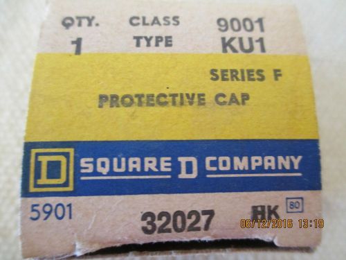 Square D 9001 KU1 Black Protective Push Button Cap - New