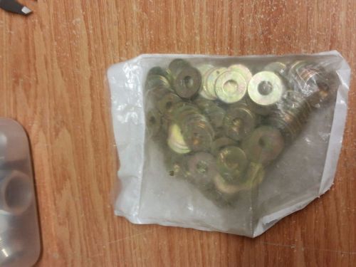 (Pack of 100)--FalconGrip Flat Washer  Thru-Hardened 5/16&#034; Zinc