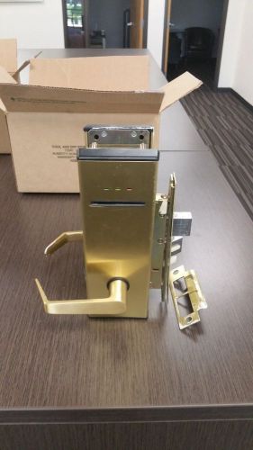 Saflok/KABA MT Series Hotel Locks Brass finish. 100% working condition/complete.