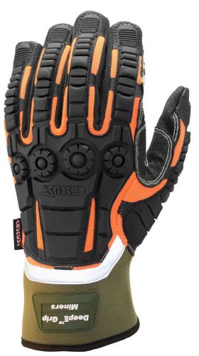 Cestus Deep II Grip Miners Impact Resistant Work Utility Glove XL