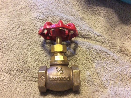 Milwaukee 1/2&#034; Globe Valve 200 WOG