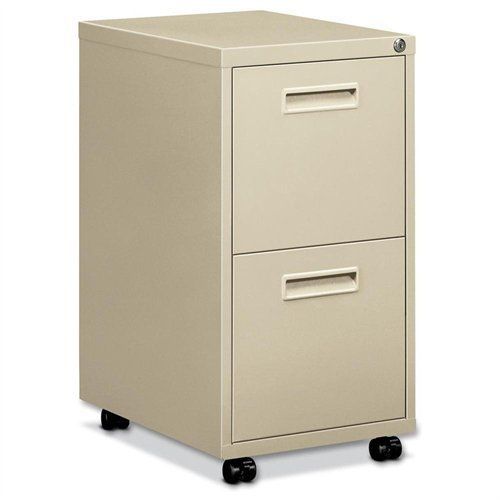 Hon 1600 series file pedestal - 15&#034; x 22&#034; x 28&#034; - 2 x file drawer[s] - letter - for sale