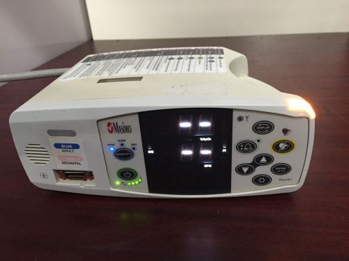 Masimo SET Rainbow Patient Monitor  RAD87