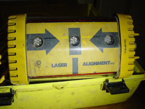 Laser alignment inc. laser level with case working when last used for sale