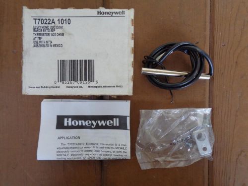 NEW HONEYWELL T7022A1010 ELECTRONIC THERMOSTAT DUCTSTAT T7022A 1010