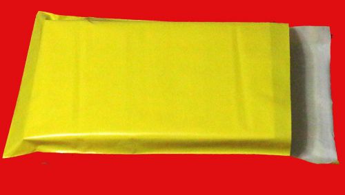 10 shipping bags 6x9 yellow color Poly Mailers Shipping Envelopes 1.7 mil