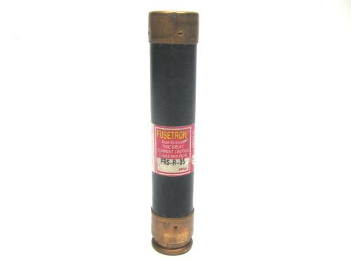 Bussmann frs-r-35 dual element time delay fuse 35 amp 600 vac for sale