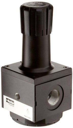 Parker P3NRA98BNN Regulator, Relieving Type, 2-125 psi Pressure Range, No Gauge,