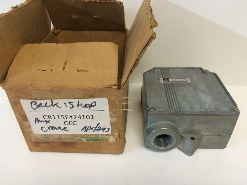 NEW OLD STOCK! GE GENERAL ELECTRIC GEARED ROTARY LIMIT SWITCH CR115E424101