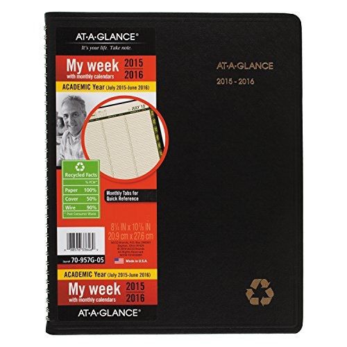 At-a-glance at-a-glance weekly / monthly planner / appointment book, academic for sale