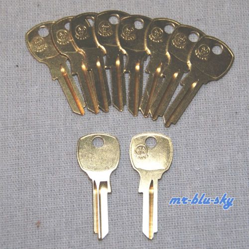 Locksmith - lot of 10 na12 brass key blanks jma for sale