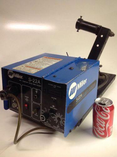 Miller S-22A constant speed 24volt Wire Feeder mig welding great shape